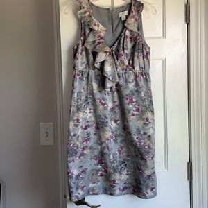 Loft watercolor Monet dress
